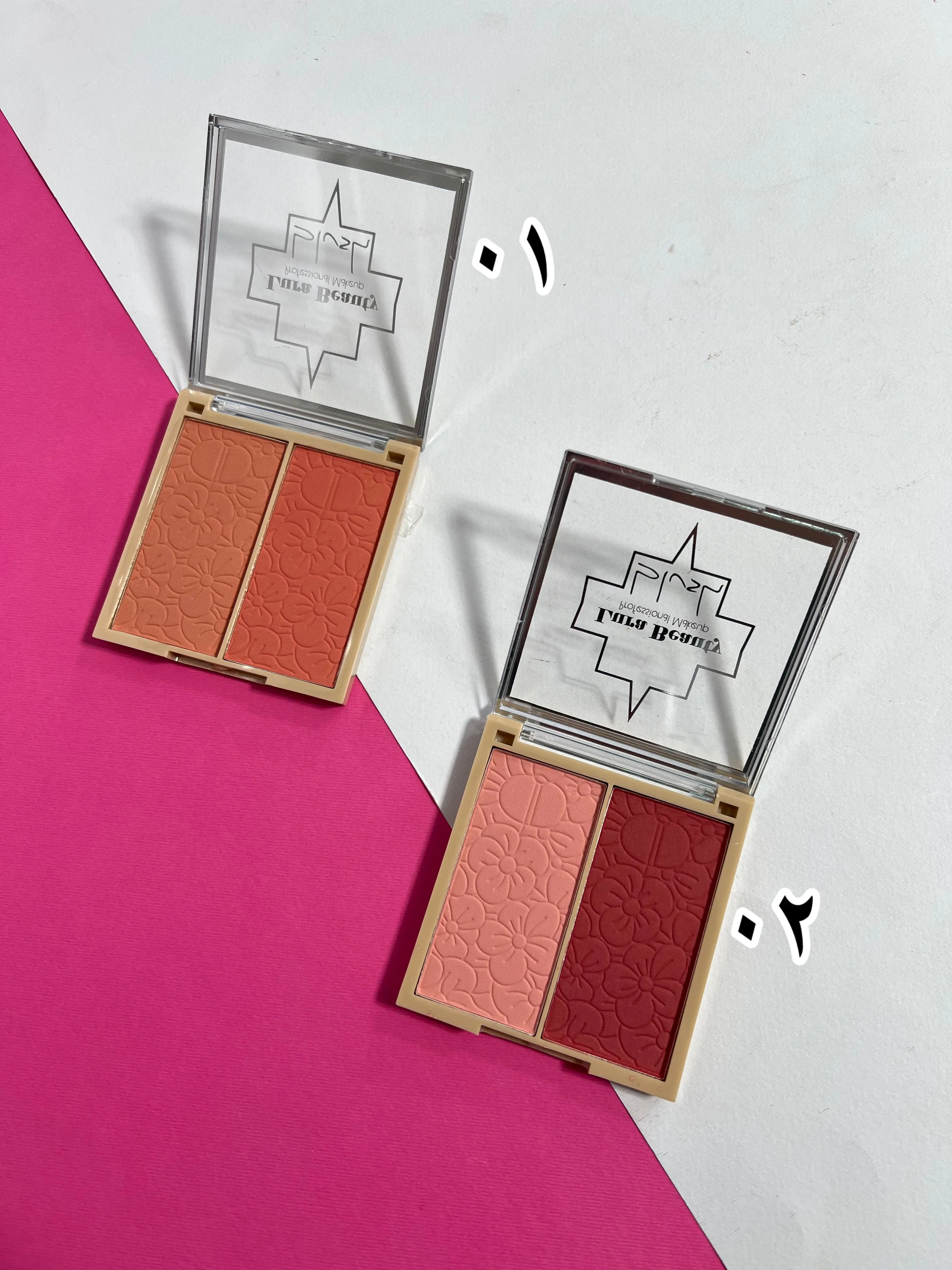 رژ گونه دوتایی لورا بیوتی